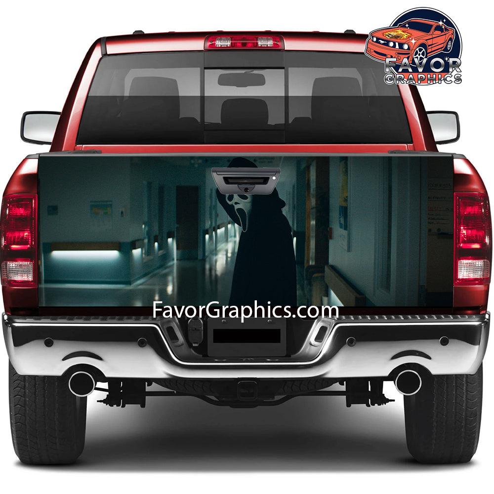 Scream Ghostface Tailgate Wraps For Trucks SUV Vinyl Wrap