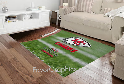 Kansas City Chiefs Home Bedroom Decor Rug Carpet Mat