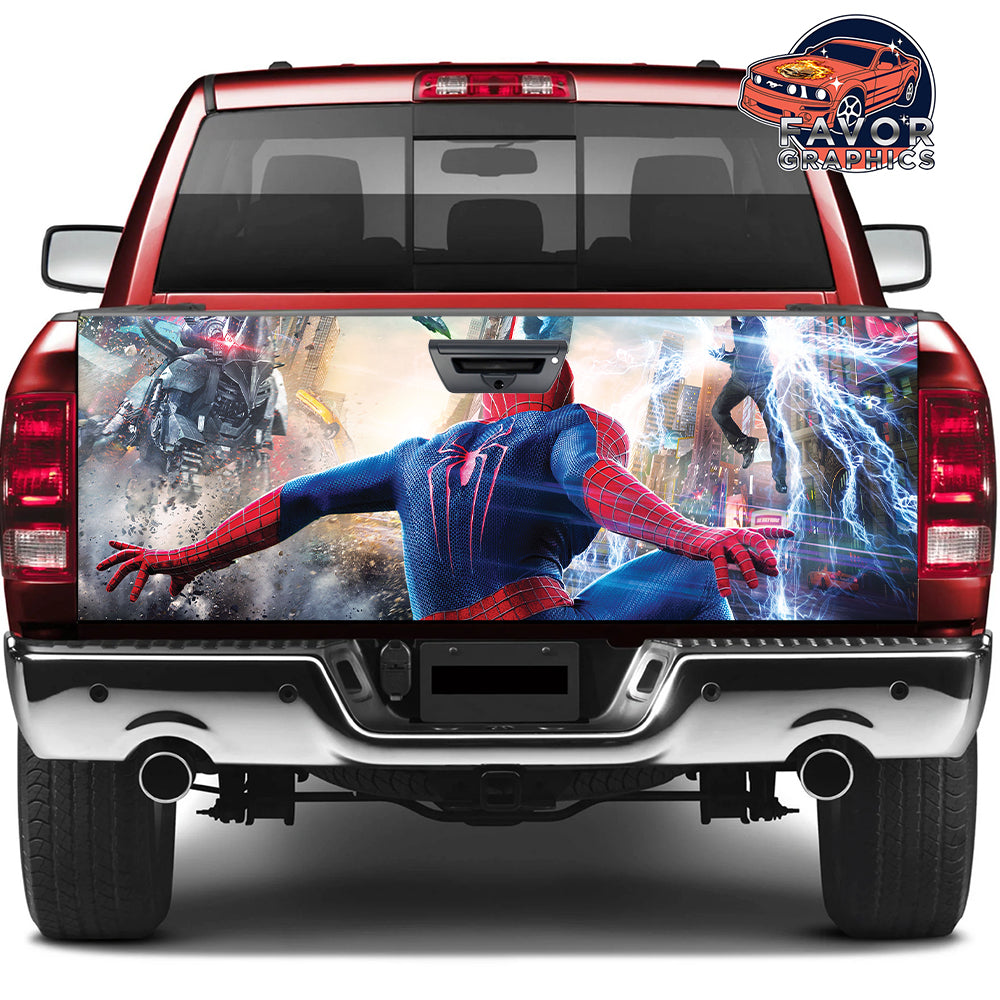 Spider-Man Tailgate Wraps For Trucks SUV Vinyl Wrap