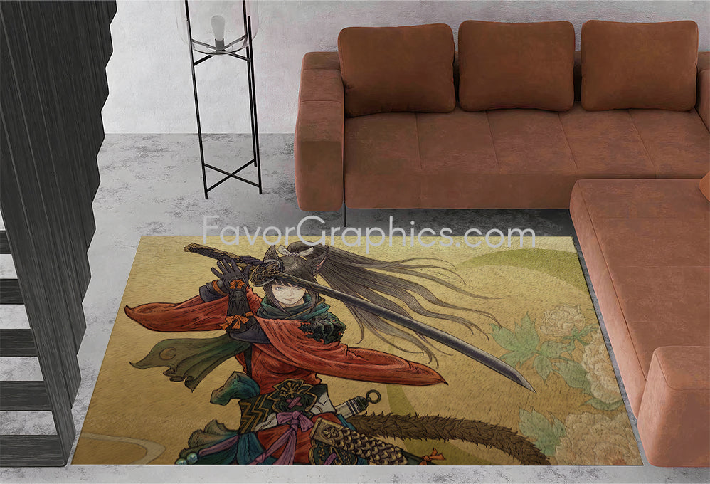 Samurai Home Bedroom Decor Rug Carpet Mat