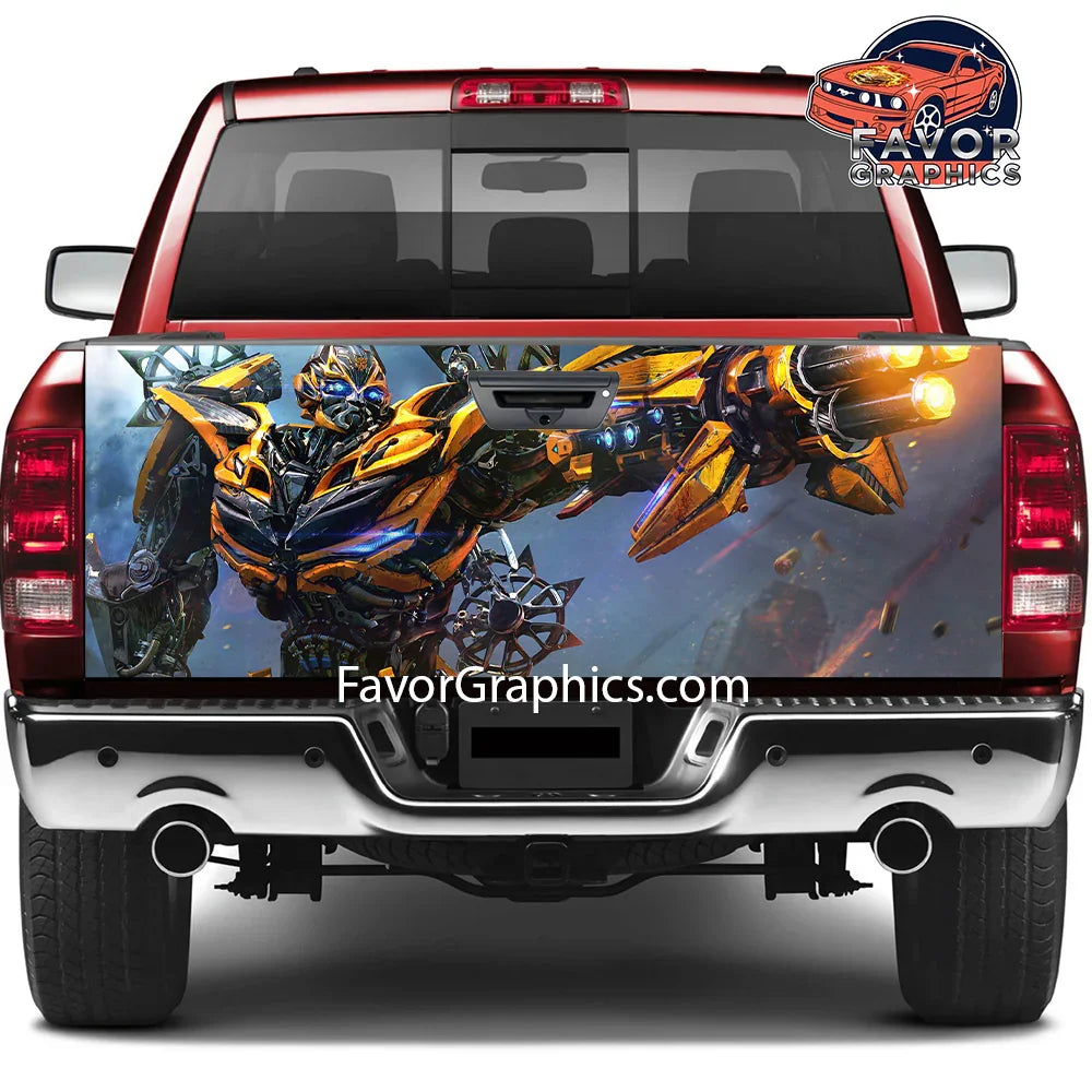 Bumblebee Tailgate Wraps For Trucks SUV Vinyl Wrap