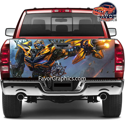 Bumblebee Tailgate Wraps For Trucks SUV Vinyl Wrap