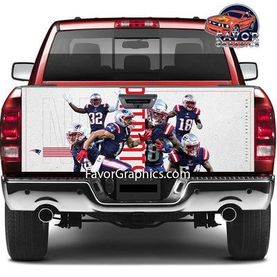 New England Patriots Tailgate Wraps For Trucks SUV Vinyl Wrap