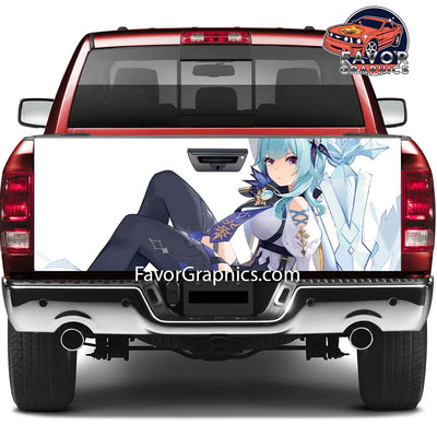 Eula (Genshin impact) Tailgate Wraps For Trucks SUV Vinyl Wrap
