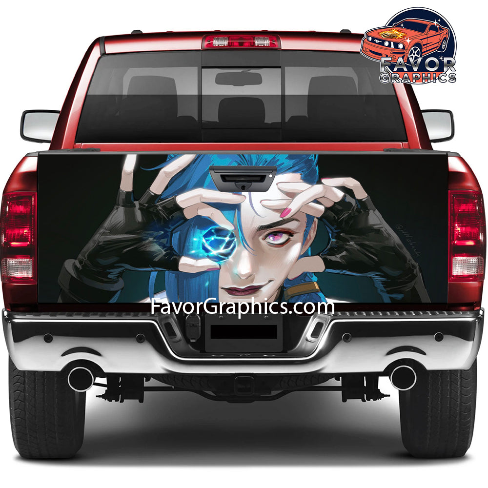 Jinx League Of Legends Tailgate Wraps For Trucks SUV Vinyl Wrap