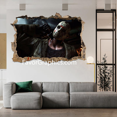 Jason Voorhees Vinyl Wall Art Decal Sticker Poster Print Mural