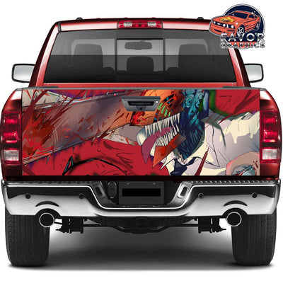 Denji Tailgate Wraps For Trucks SUV Vinyl Wrap