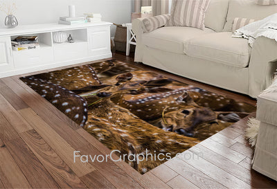 Deer Home Bedroom Decor Rug Carpet Mat