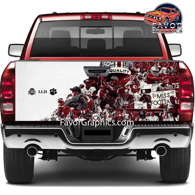 Ohio State Buckeyes Tailgate Wraps For Trucks SUV Vinyl Wrap