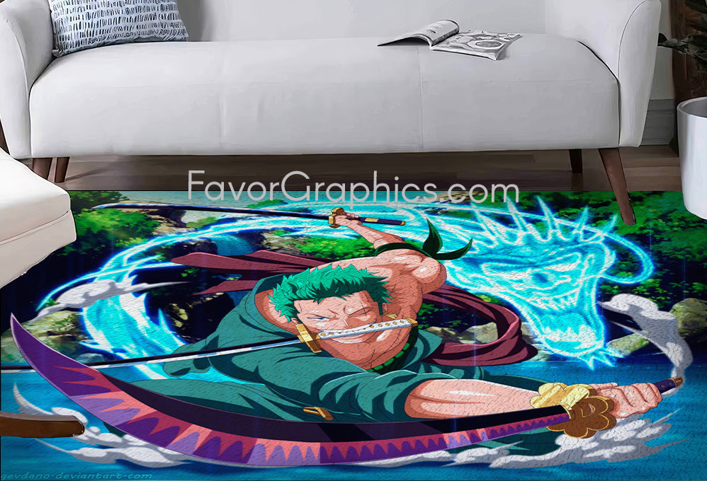 Roronoa Zoro Home Bedroom Decor Rug Carpet Mat