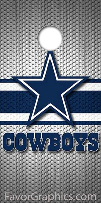 Dallas Cowboys Cornhole Wood Board Skin Vinyl Wrap Decal Sticker