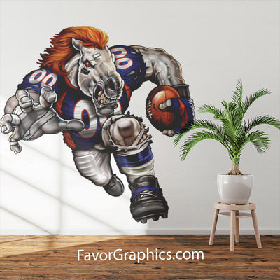 Denver Broncos Home Room Wall Vinyl Decal Sticker Mural Poster