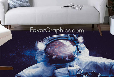 Astronaut Home Bedroom Decor Rug Carpet Mat