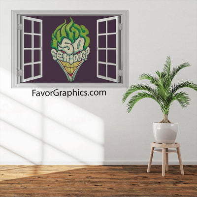 Joker Vinyl Wall Art Decal Sticker Poster Print Mural