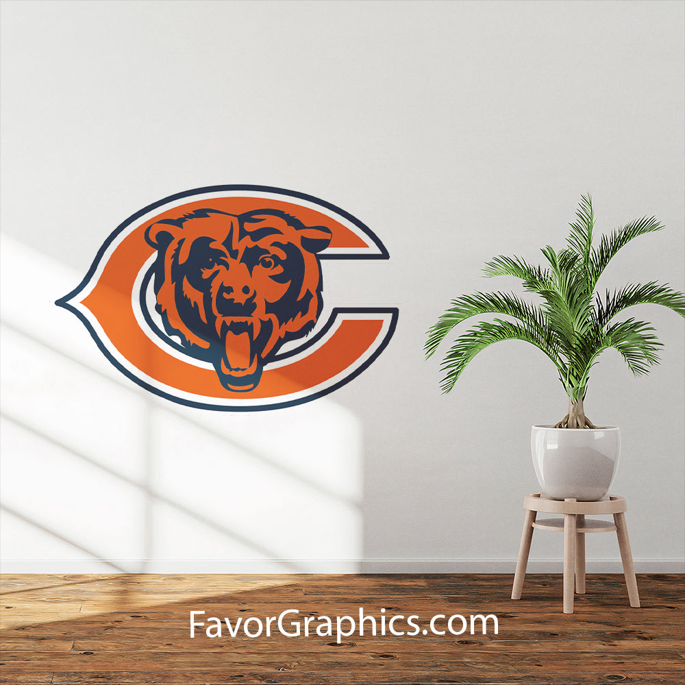 Chicago Bears Home Room Wall Vinyl Decal Sticker Mural Poster