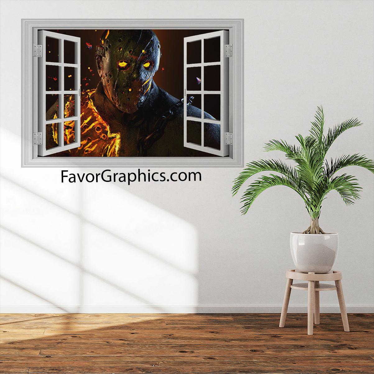 Jason Voorhees Vinyl Wall Art Decal Sticker Poster Print Mural