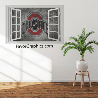 Ohio State Buckeyes Vinyl Wall Art Decal Sticker Poster Print Mural