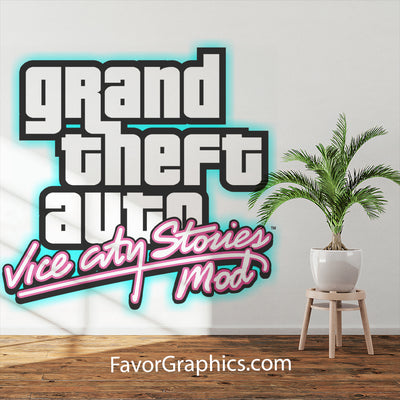 Grand Theft Auto: Vice City Home Room Wall Vinyl Decal Sticker Mural Poster