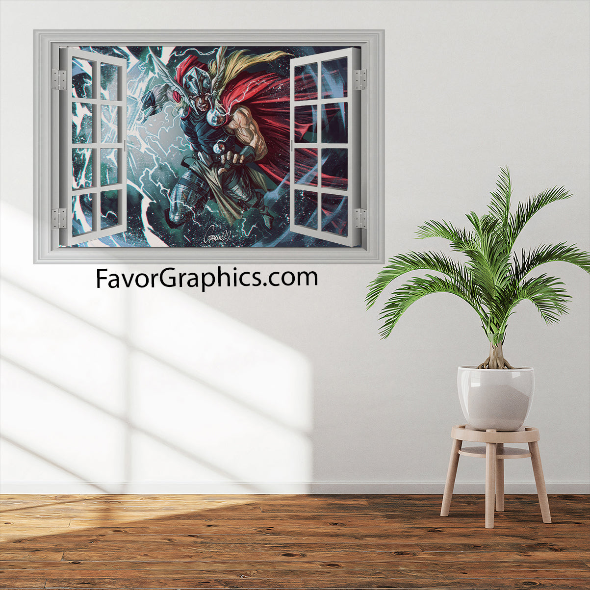 Thor Vinyl Wall Art Decal Sticker Poster Print Mural