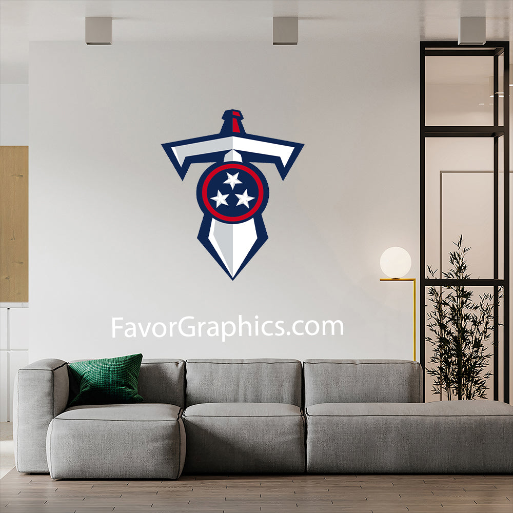 Tennessee Titans Home Room Wall Vinyl Decal Sticker Mural Poster