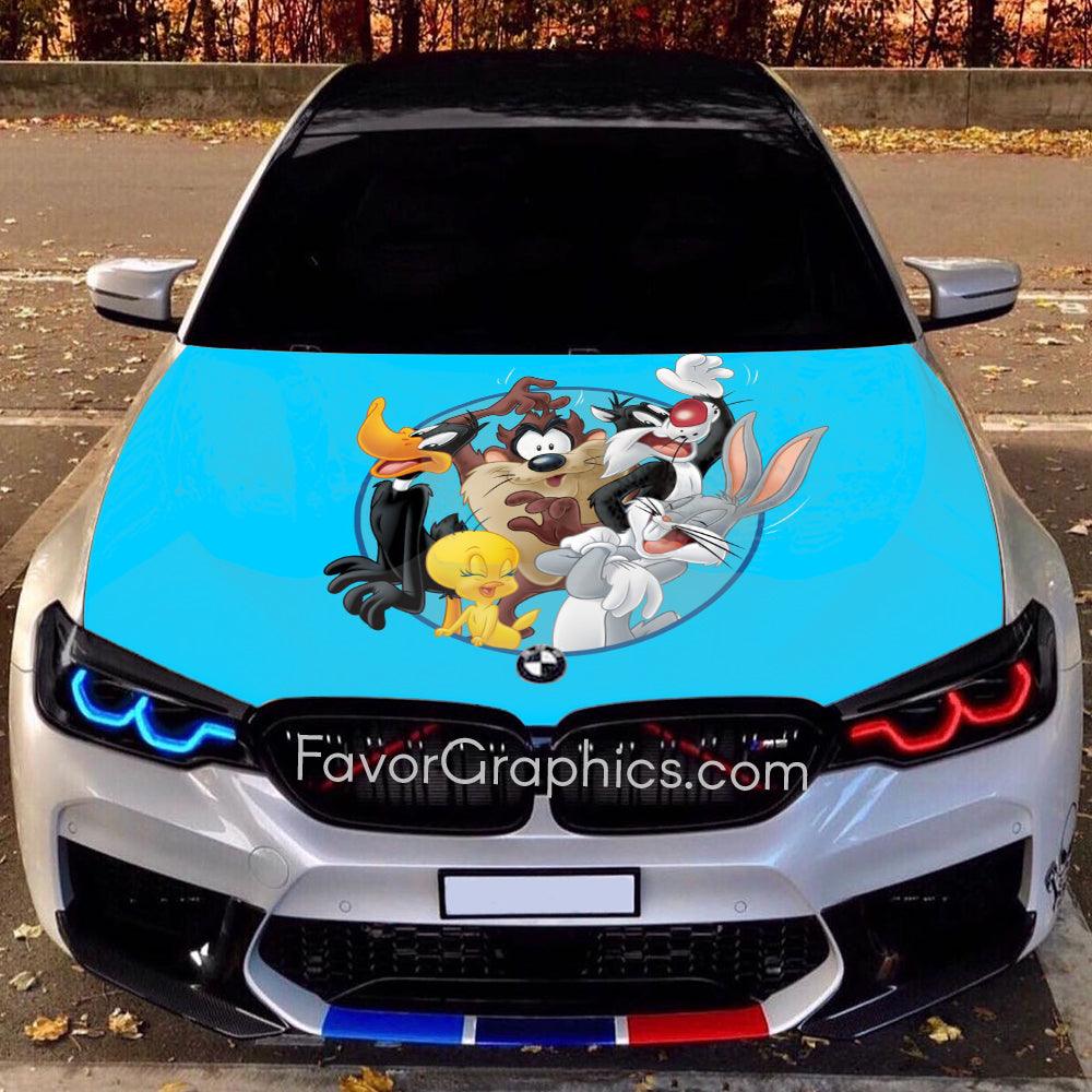 Sylvester the Cat Itasha Car Vinyl Hood Wrap Decal Sticker