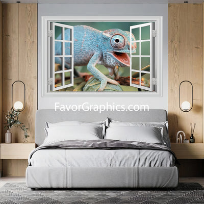 Chameleon Vinyl Wall Art Decal Sticker Poster Print Mural