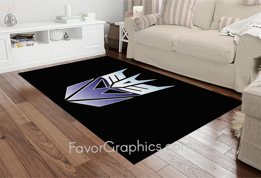 Decepticons Transformers Home Bedroom Decor Rug Carpet Mat