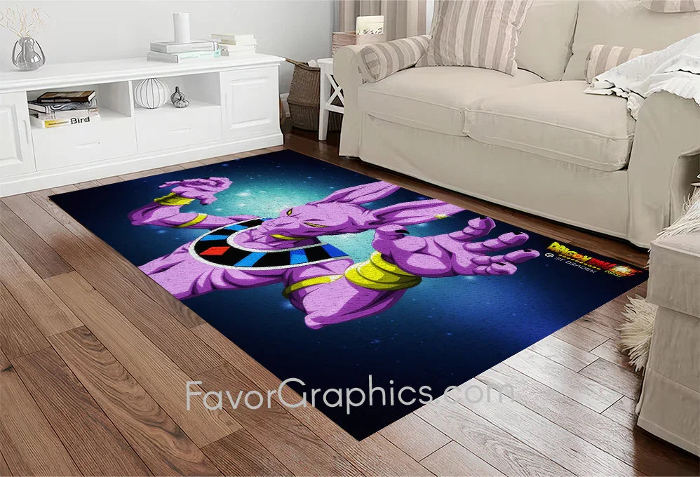 Beerus Dragon Ball Home Bedroom Decor Rug Carpet Mat