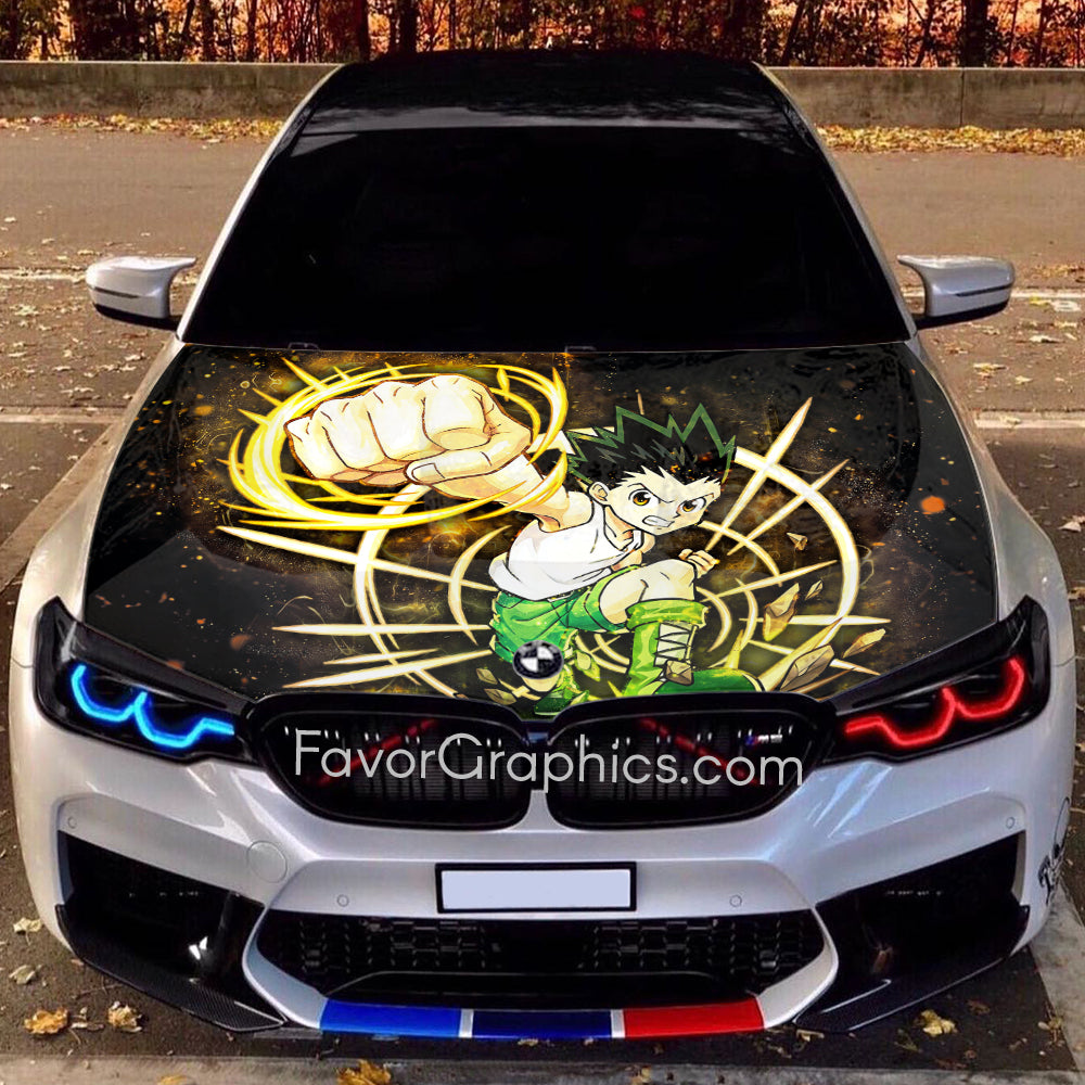 Hunter x Hunter Gon Freecss Car Vinyl Hood Wrap