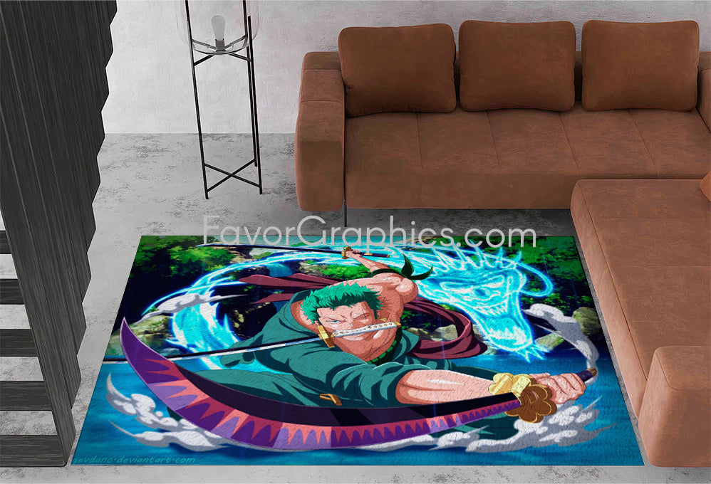 Roronoa Zoro Home Bedroom Decor Rug Carpet Mat