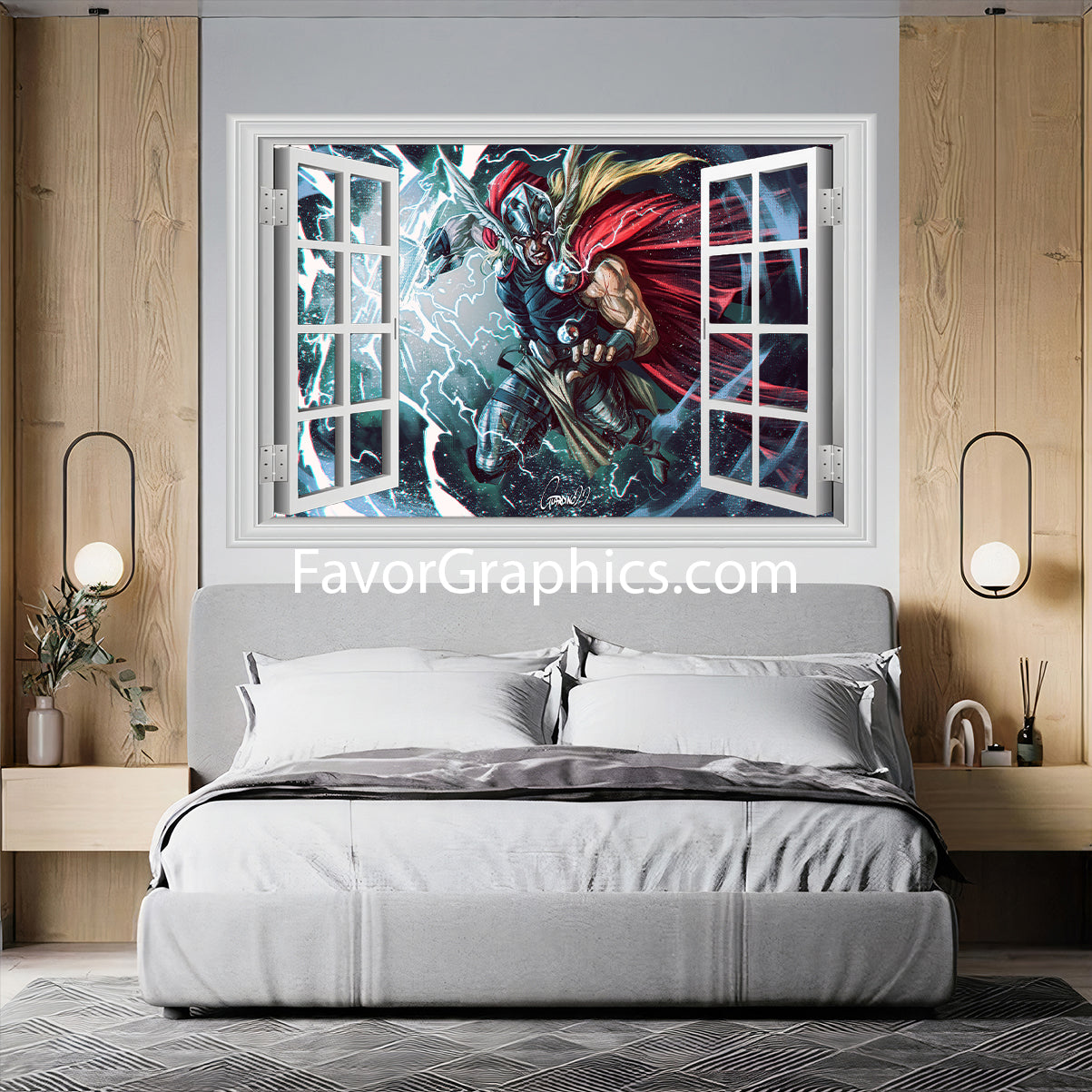 Thor Vinyl Wall Art Decal Sticker Poster Print Mural