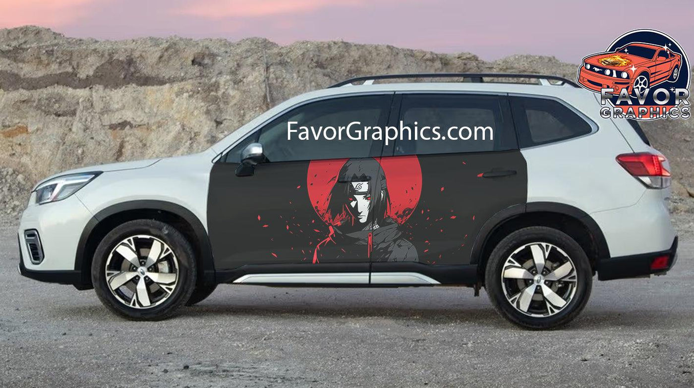 Itachi Uchiha Car Door Vinyl Wrap Decal Sticker