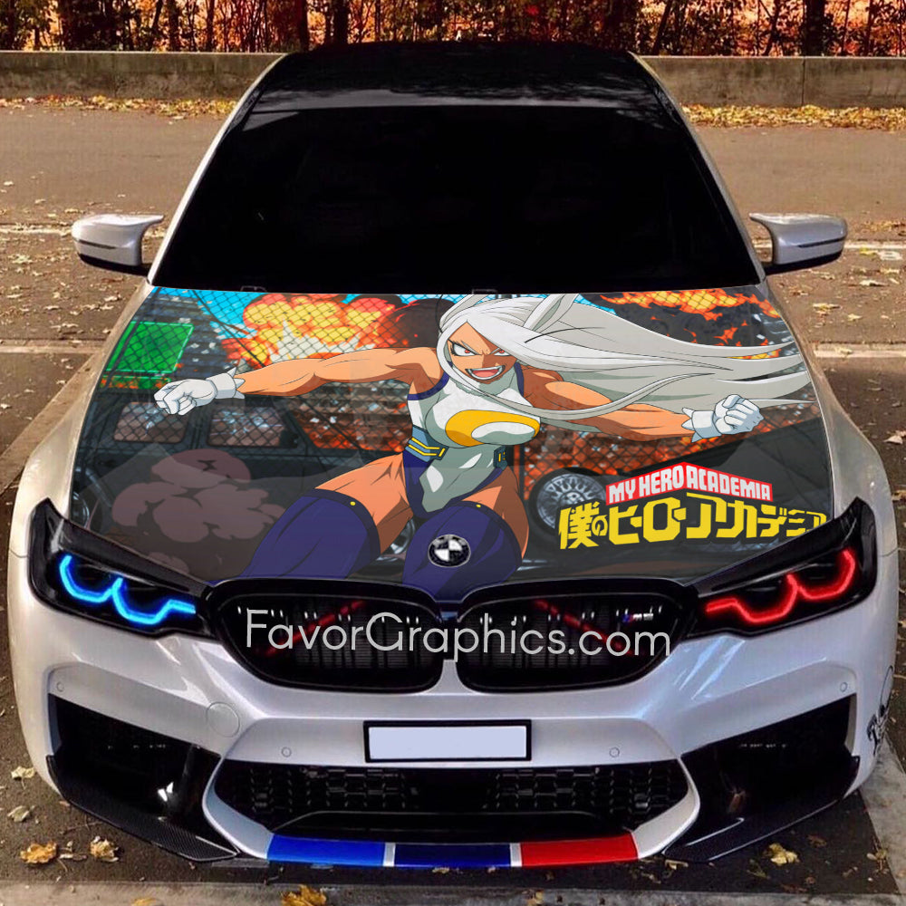 Mirko My Hero Academia Itasha Car Vinyl Hood Wrap Decal Sticker