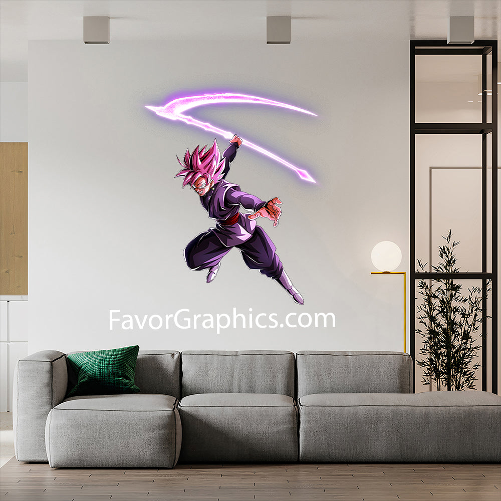 Black Goku Home Room Wall Vinyl Decal Sticker Mural Poster