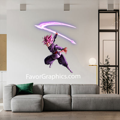 Black Goku Home Room Wall Vinyl Decal Sticker Mural Poster