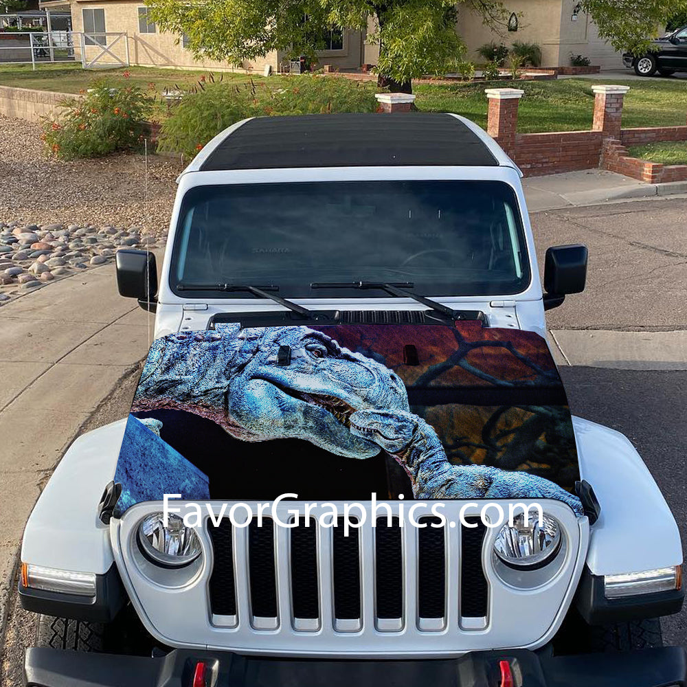 Dinosaur Itasha Car Vinyl Hood Wrap Decal Sticker