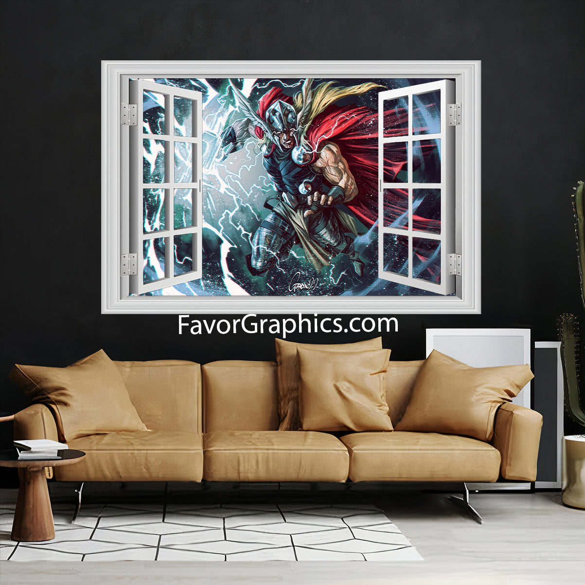 Thor Vinyl Wall Art Decal Sticker Poster Print Mural