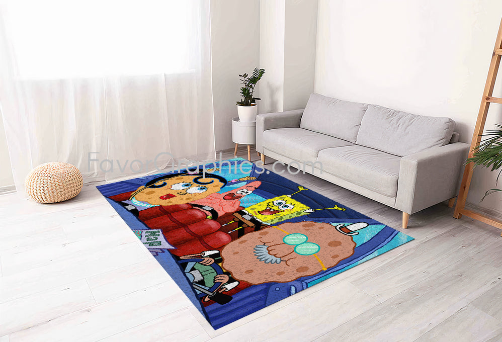 Spongebob Home Bedroom Decor Rug Carpet Mat