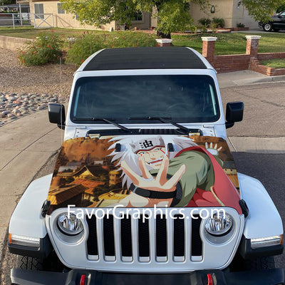 Jiraiya Itasha Car Vinyl Hood Wrap