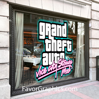 Grand Theft Auto: Vice City Home Room Wall Vinyl Decal Sticker Mural Poster