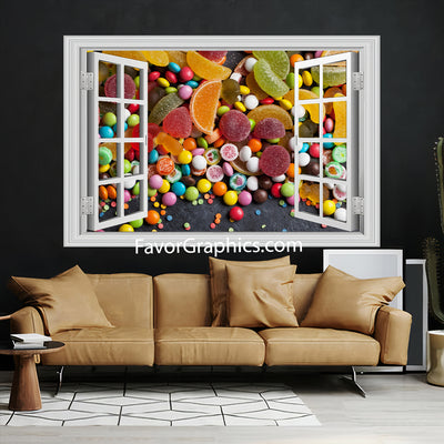 Candy Vinyl Wall Art Decal Sticker Poster Print Mural