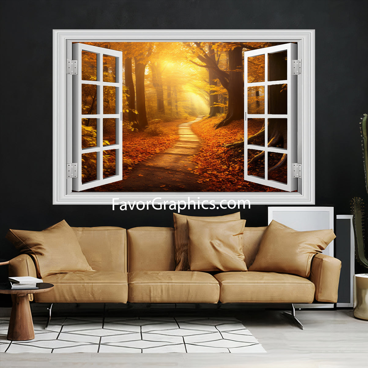 Forest Vinyl Wall Art Decal Sticker Poster Print Mural