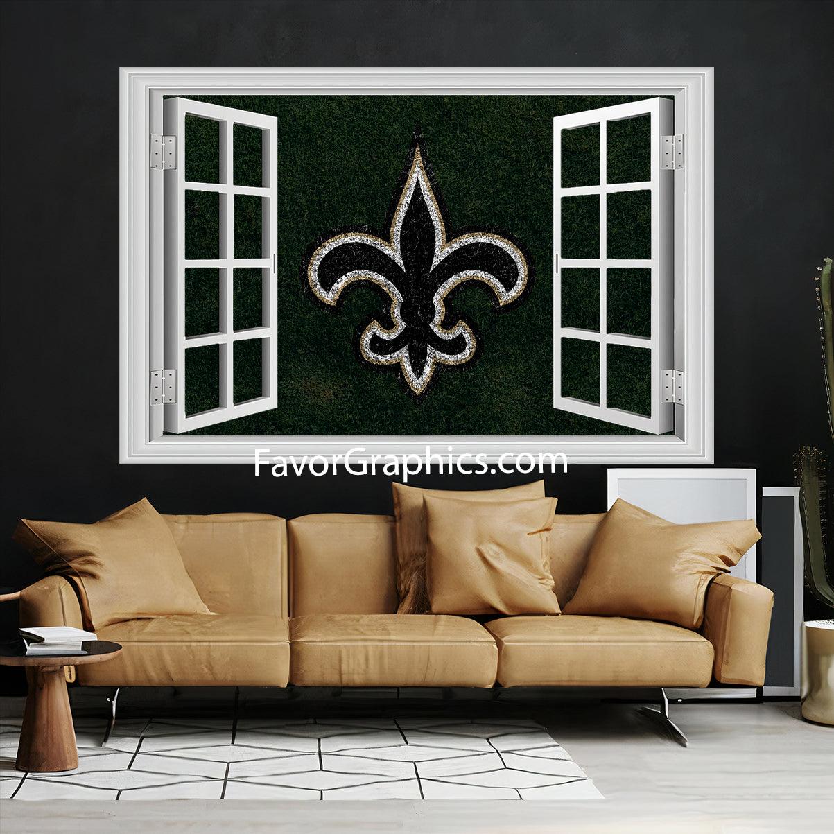 New Orleans Saints Vinyl Wall Art Decal Sticker Poster Print Mural