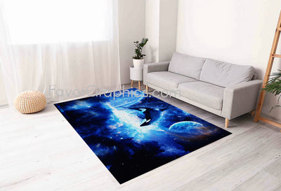 Orca Home Bedroom Decor Rug Carpet Mat