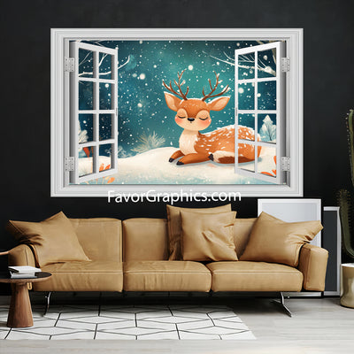 Deer Vinyl Wall Art Decal Sticker Poster Print Mural