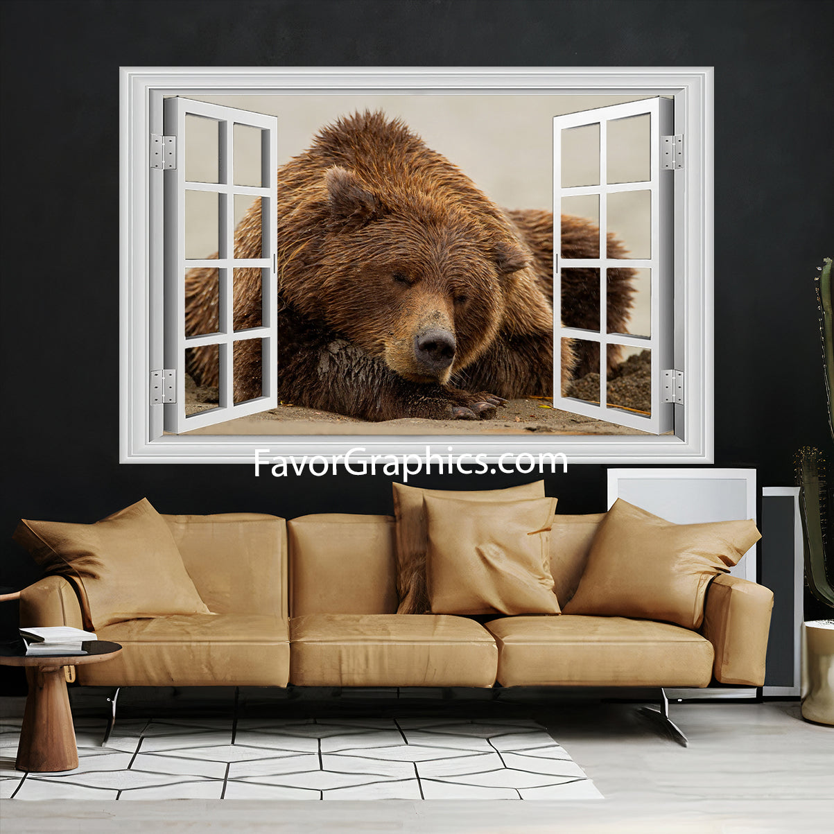 Bear Vinyl Wall Art Decal Sticker Poster Print Mural