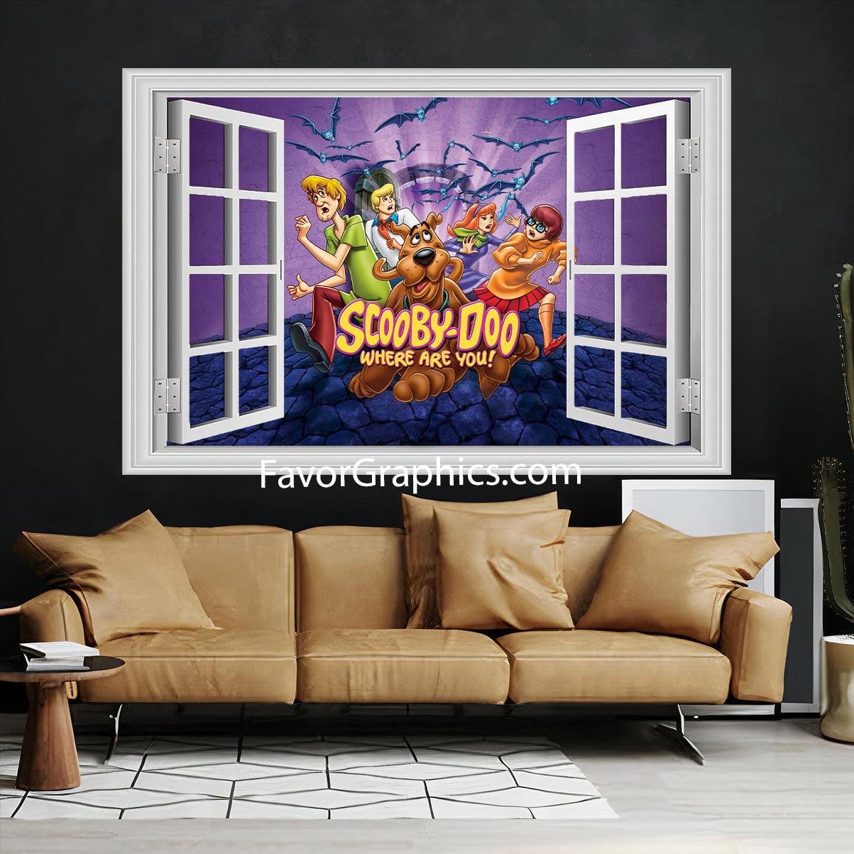 Scooby Doo Vinyl Wall Art Decal Sticker Poster Print Mural