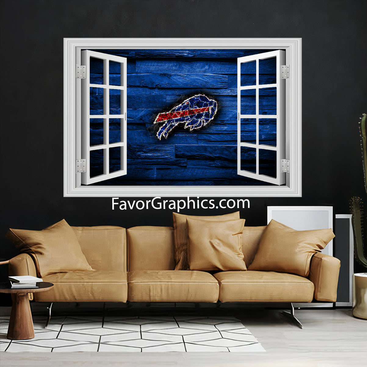 Buffalo Bills Vinyl Wall Art Decal Sticker Poster Print Mural