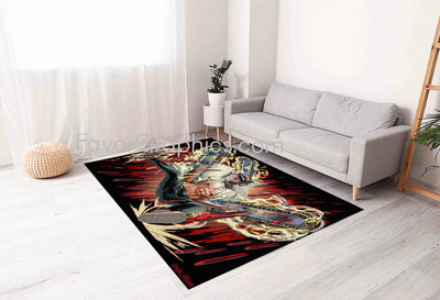 Denji Chainsaw Man Home Bedroom Decor Rug Carpet Mat