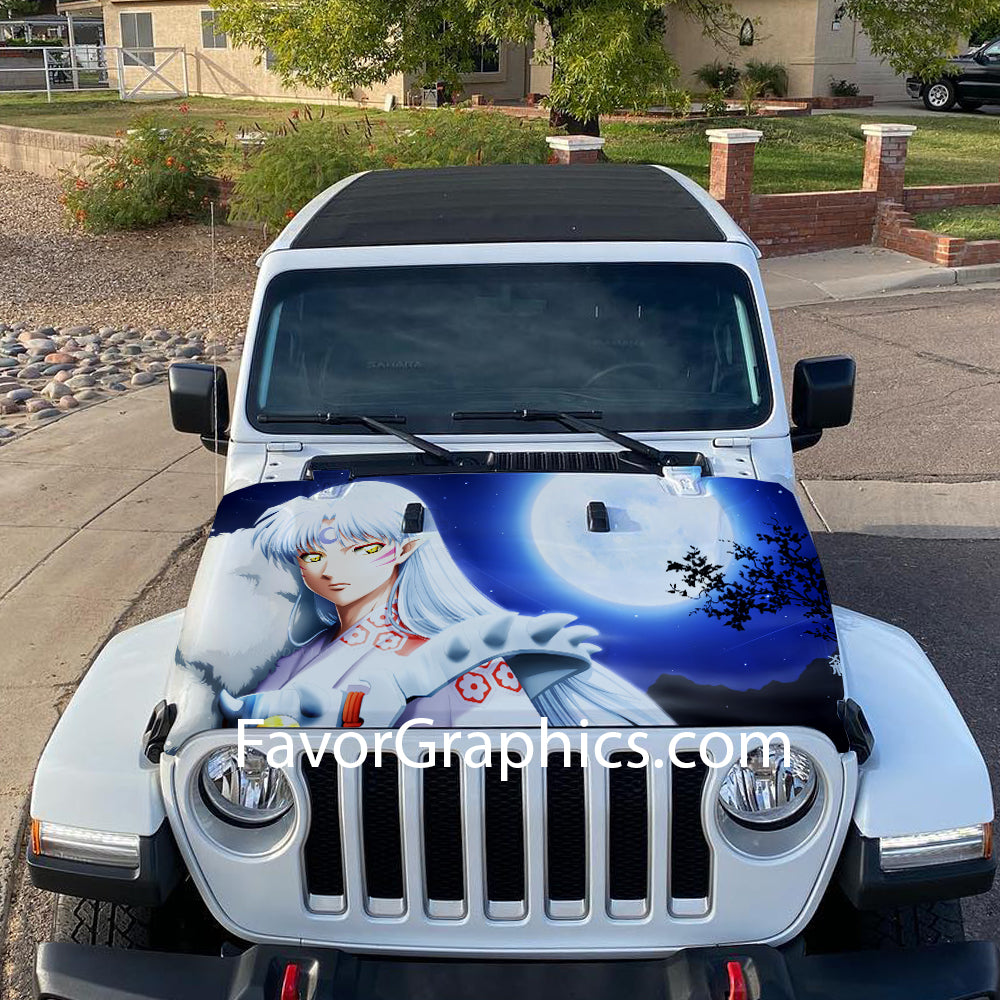 Sesshōmaru (InuYasha) Itasha Car Vinyl Hood Wrap Decal Sticker